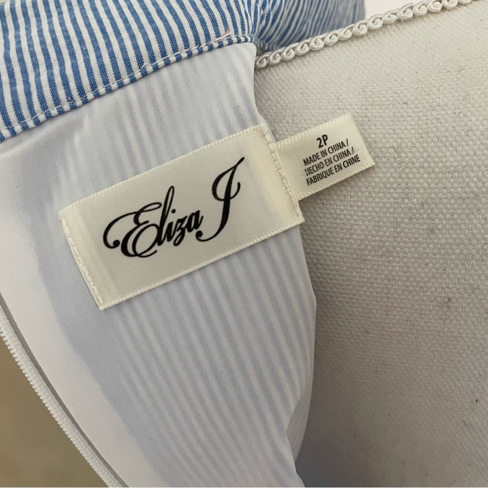 Eliza J Striped Shift Dress, 2P - Picture 13 of 14